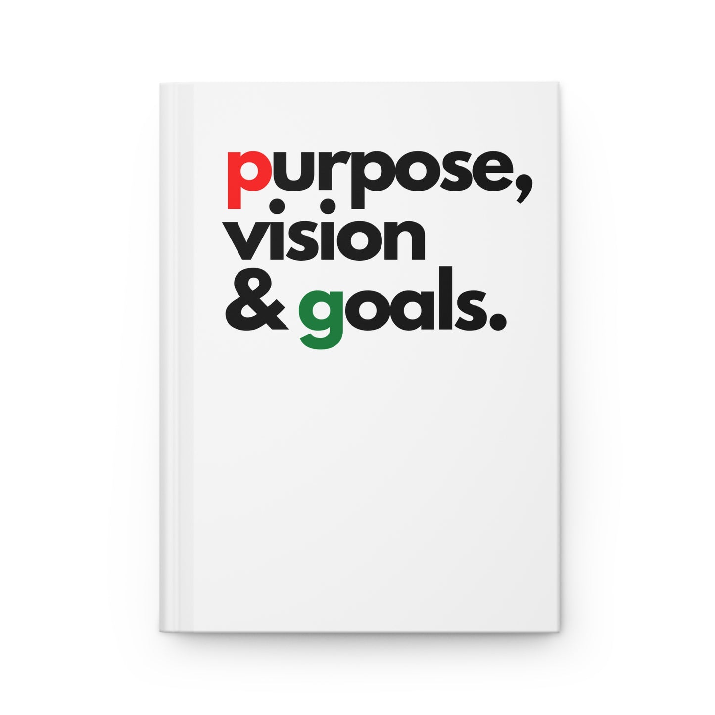 Purpose Vision & Goals Journal