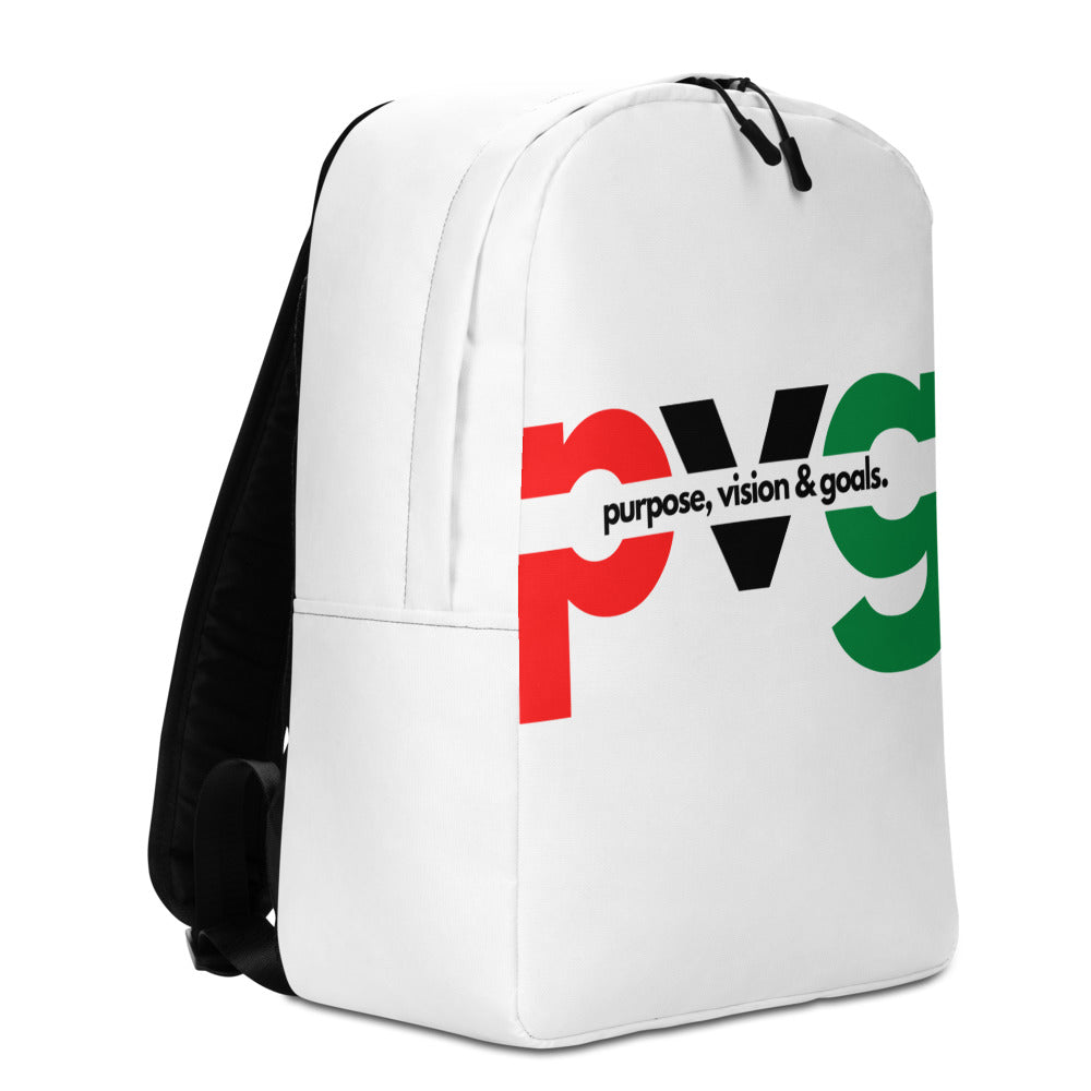 Purpose Vision & Goals PVG Minimalist Backpack