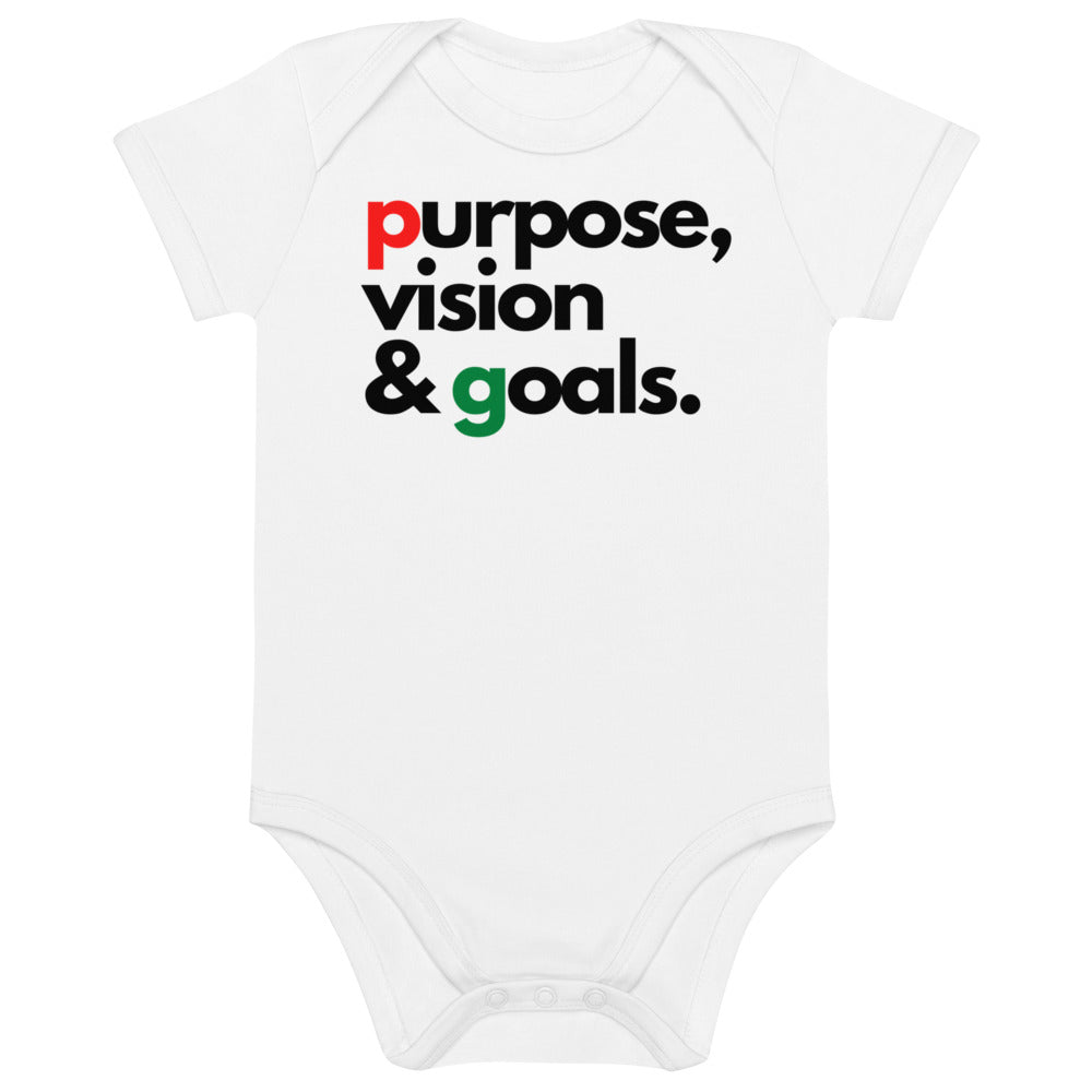 Purpose Vision & Goals - Classic Baby Short Sleeve Onesie T-Shirt